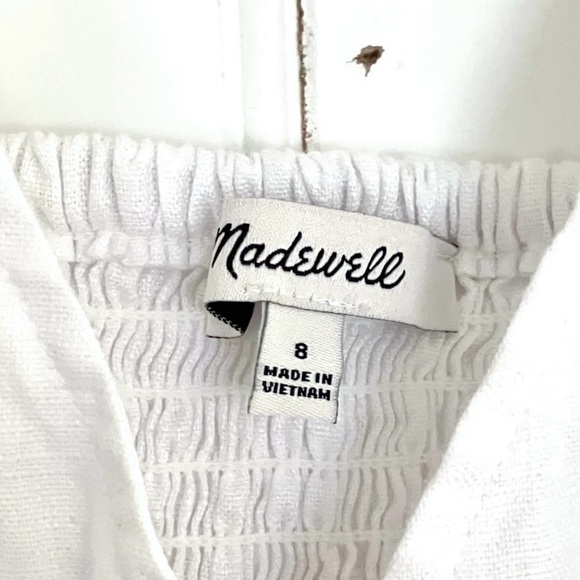 MADEWELL Cropped Peasant Top - Picture 4 of 4